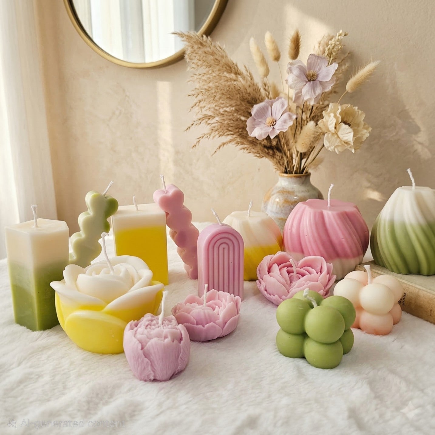 Lumânări în matrite - Zinelli